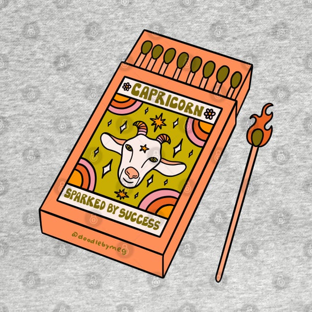 Capricorn Matchbox by Doodle by Meg